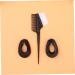 FRCOLOR 2-Piece Set Hair Dye Bowl Hair Dye Set DIY Salon Hair Dye Tools Splat Hair Bleaching Set Mixing Tools for Colouring Hair Set Hair Dryer Comb Tool Box Earth Colours - Buy Online on GoSupps.com