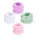 minkissy 4 Pairs Wristband Skincare Headbands Wrist Wash Band Cosmetic Hair Band Sweat Bands for Wrists Shower Hair Band Facial Hair Band Make up Hair Headbands Plush Sweatband Spa Miss