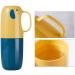 Danlai Travel Toothbrush Cup Case - Portable Toothpaste Holder & Storage Box - Yellow - Buy Online on GoSupps.com