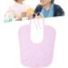  Mealtime Bib Elderly Bib Skin-friendly Breathable Waterproof Adjustable Belt for(Light pink 31 * 42) - Buy Online on GoSupps.com