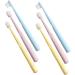 Minkissy 18-Pack Children's Toothbrush Set with Dental Floss - Sensory Manual Toothbrushes for Daily Use - Plastic Baby Toothbrushes in Assorted Colors - Buy Online on GoSupps.com