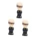 Minkissy 3 Beauty-Rasier brush Razor brush for badger shaving brush shaving razor brush for men men's male cosmetics beard care razor brush for men beard brush hair spray paint man abdominal muscles and bristles