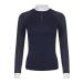 LeMieux Olivia Ladies Show Shirt Long Sleeve - Navy Blue 38 Navy Blue