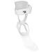 BraceOn AFO  Swedish Ultra Lock - Drop Foot Stabilizer, Moldable, Trimmable, Lightweight Polyethylene (Women, Left) Women Left