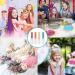 8-Piece Temporary Hair Color Chalk Comb Set for Kids | Instant Hair Dye for Parties & Cosplay - Includes Gloves & Scarf - Buy Online on GoSupps.com
