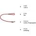 Buy Basic 10mm Rope Dog Leash with Hand Loop - 27 Colours & 7 Lengths - 1.00m Red - International Shipping Available - Buy Online on GoSupps.com
