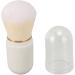Mini Blush Brush Lightweight Portable Telescopic Makeup Brush Durable Soft for Loose Powder (White) - Buy Online on GoSupps.com
