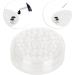 Buy 100 Pcs White False Eyelashes Glue Holder Essential Eyelash Glue Pallet Pad for Extensions | International Shipping Available - Buy Online on GoSupps.com