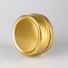 Zeoabsy 10-Piece Gold Aluminum Empty Jars - 150ml Round Tins with Screw Lid for Cosmetics Candles & Ointments | Includes 5 Spatulas & 1 Gold Label - Buy Online on GoSupps.com