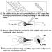 Yosoo Fabric Bias Tape Maker Awl Kit Set - Sewing Quilting Binding Tool Guide Strip - 6/12/18/25mm - 6pcs - Buy Online on GoSupps.com