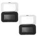Healvian Lot de 2 Palettes Magn tiques de Maquillage Miroir Bo tes de Rangement Portables pour Fards Paupi res et Blush Mat riau Solide Palette de Maquillage DIY pour Voyage et Usage