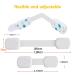 Baby Safety Strap Locks (6 Pack) - Child Proof Cabinet Doors, Drawers, Fridge, Toilet, Dishwasher - No Drilling, 3M Adhesive - Buy Online on GoSupps.com