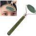 Jadestone Face Roller - Anti-Aging & Anti-Wrinkle Jade Facial Massage Roller | Green Aventurine & Jade - Buy Online on GoSupps.com