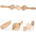 Beavorty Wooden Massage Roller Stick - Manual Meridian Muscle Roller Device & Accessories for Effective Relief - Buy Online on GoSupps.com