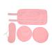 Castor oil packing set reusable soft adjustable washable castor oil breast inserts neck and waist wrap for insomnia