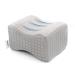 Sleepavo Knee Pillow for Side Sleepers - Leg Pillow for Sleeping for Sciatica Pain Relief, Leg Pain, Lower Back Pain and Hip Pain - Memory Foam Between Legs Thigh Knee Wedge Pillow