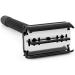Guardenza Double-Edge Safety Razor Butterfly | Classic Matt Black Barber Razor with Blades | Premium Shaving Experience - Buy Online on GoSupps.com