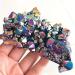 Natural raw Aura Crystal Cluster Colorful Electroplate 150-200g for Home Decoration - Buy Online on GoSupps.com