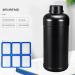 Fuyunohi 3x1L HDPE Darkroom Chemical Storage Bottles - Anti-Light Leakage, Film Processing Equipment - Black - Buy Online on GoSupps.com