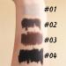 Eyeliner eyeliner single-head black solid rich eyeliner 4 colors long-lasting waterproof quick-drying matte eyeliner - create a long-lasting personalized eye makeup (#03 Brown) - Buy Online on GoSupps.com