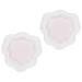 Tip Toes Technogel with soft points from Foot Petals - Dual Density Ball of Foot Cushion Pads for Shoes - 1 pair - Transparent/Rosa