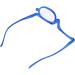 Agate Magnification Makeup Glasses | Rotating Foldable Reading Glasses for Women - Unidirectional Enlargement in Blue - Buy Online on GoSupps.com