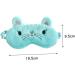 GLEAVI Travel Eye Mask - Comfortable & Breathable Eye Shade for Sleep & Travel | Fluffy Eye Cover & Cat Facial Mask - Perfect for Kids & Adults - Buy Online on GoSupps.com