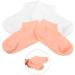 FOMIYES 2 Pairs Exfoliating Moisturizing Socks Heel Protector Socks Cracked Feet Moisturizing Socks Lotion Dry Cracked Feet Socks Beauty Socks Sole of Foot Sebs Miss Gloves - Buy Online on GoSupps.com