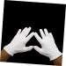 HAPINARY 16 Pairs White Cotton Gloves Cat Purse Industrial Gloves Grip Gloves for Work Mens Work Gloves Cotton Inspection Gloves Gavel Warm Cotton Mitts Miss Labor Protection Cotton Jewelry - Buy Online on GoSupps.com