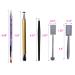 Nail Magnet Stick Set - 5 Piece Double Head Floral Design Magnet Pen & Strong Pencil for DIY 3D Cat Eye & Gel Nail Art Accessories - Buy Online on GoSupps.com