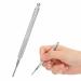Tuknn acupuncture pen meridian pencil acupressure staff acupressure pen massage pen acupuncture-stick scar care stainless steel length 10 cm ball 2/5 mm