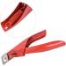 Toenail Clippers Nail Clippers Cuticle Clipper Nail Clipper Professional Acrylic UV Gel Fake Artificial Tips Edge Cutter Professional Nail Art Manicure Tool Red (Color : Red) - Buy Online on GoSupps.com