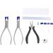 Buy Penrux Stainless Steel Rimless Glasses Frame Pliers - Professional Optician Tool - Adjustable Nose Cushion Remover - Buy Online on GoSupps.com