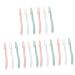 FRCOLOR 18 Pcs Folding Eyebrow Trimmer Foldable Shaver Eyebrow Trimmer Tool Mens Trimmers for Face Hair Trimmer for Men Eyebrow Shaping Tool Accessories Dropshipping Plastic Miss 15x1.5cmx3pcs As Shownx3pcs