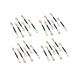 Mipcase 30pcs Make up Applicators for Face Foundation Brush Eyeshadow Makeup Brush Miss Double Head