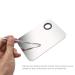 FRCOLOR Stainless Steel Makeup Palette with Spatula Tool - Professional Cosmetic Mixing Palette 6x4 - Buy Online on GoSupps.com
