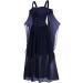 Halloween Women's Plus Size Cold Shoulder Costume - Navy XX-Large - Buy Online on GoSupps.com