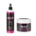 Nicole & Alyssa - Braid Spray and Loc/Twist Braid Gel Combo (10oz (Spray) + 15.7oz (Gel))