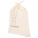 FRCOLOR 2 x Hair Dryer Storage Bag Travel Organiser Bags Cosmetic Bag for Travel Carry Bags for Women Travel Hair Outdoor Travel Utility Bag Suede beige 34x27cm