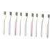 Hapinary 9 STK hardhaar toothbrush Tools for the tooth cleaning manual oralpaedon giteer safe travel toothbrush toothbrushes from nylon toothbrushes for adults frosted care brushes travel