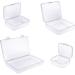 Goodma 24-Piece Rectangular Mini Clear Plastic Storage Box Set for Small Items and Crafts - Buy Online on GoSupps.com
