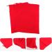 TOVINANNA 3pcs Hair Dryer Storage Bag Home Hair Dryer Bags Drawstring Hair Dryer Bags Red Flannel - Buy Online on GoSupps.com