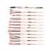 12pcs Portable Powder Brush Set - Professional Makeup Tools for Women | Miss Pink Cosmetic Brushes - Buy Online on GoSupps.com
