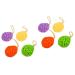 Healeved 8 Pcs Bath Bath Ball Cleaning Scrubbers Bath Sponge Honeycomb Sponge Shower Exfoliating Sponge Bath Exfoliating Sponge Body Scrubber Adult Shower Sponge Shower Brush Skin Massager