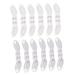FOMIYES 6 Pairs Butterfly Follower Anti- Stick Pad for Shoes Heel Grips Heel Cushion Non- Heel Sticker Feet Cushions for Shoes Women Wear Resistant Shoe Heel Patch Gel Sticker Soft
