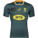 2021 South Africa Rugby Training Jersey - Men's Short Sleeve Springbok Top in Green, Size Large - Buy Online on GoSupps.com