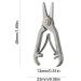 Curved Blade Nose Hair Scissors | Precision Stainless Steel Trimmers | Rounded Tip Nose Clippers for Safe Easy Hair Removal - Buy Online on GoSupps.com