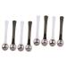 Beaupretty 8pi ces Outils De Massage Yeux Zinc Applicateurs De Pour Visage Stick De Contour Yeux Pour Absorption Circulation Sanguine 5.9x1.2cmx2pcs Comme Indiqu x2pcs