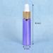 Tianzd Chrome Purple Drip Bottles - 6 Pack of 10ml Empty Glass Pipette Bottles for Essential Oils & Perfume Oils with Gold Screw Cap - Buy Online on GoSupps.com