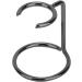 Aigid Stainless Steel Shaving Brush Holder | Men's Shaving Brush Stand for Home Salon & Travel - Buy Online on GoSupps.com